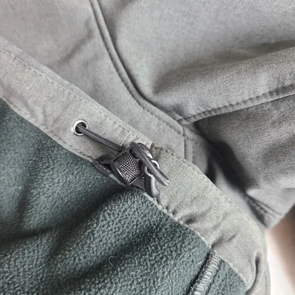 Polo Ralph Lauren Jacket Mens Large‎ Dark Gray Zipper Pocket Full Zip Sweater *
